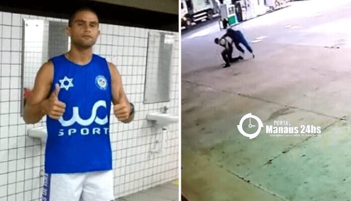 Vídeo mostra exato momento em que vigilante é assassinado após bandido