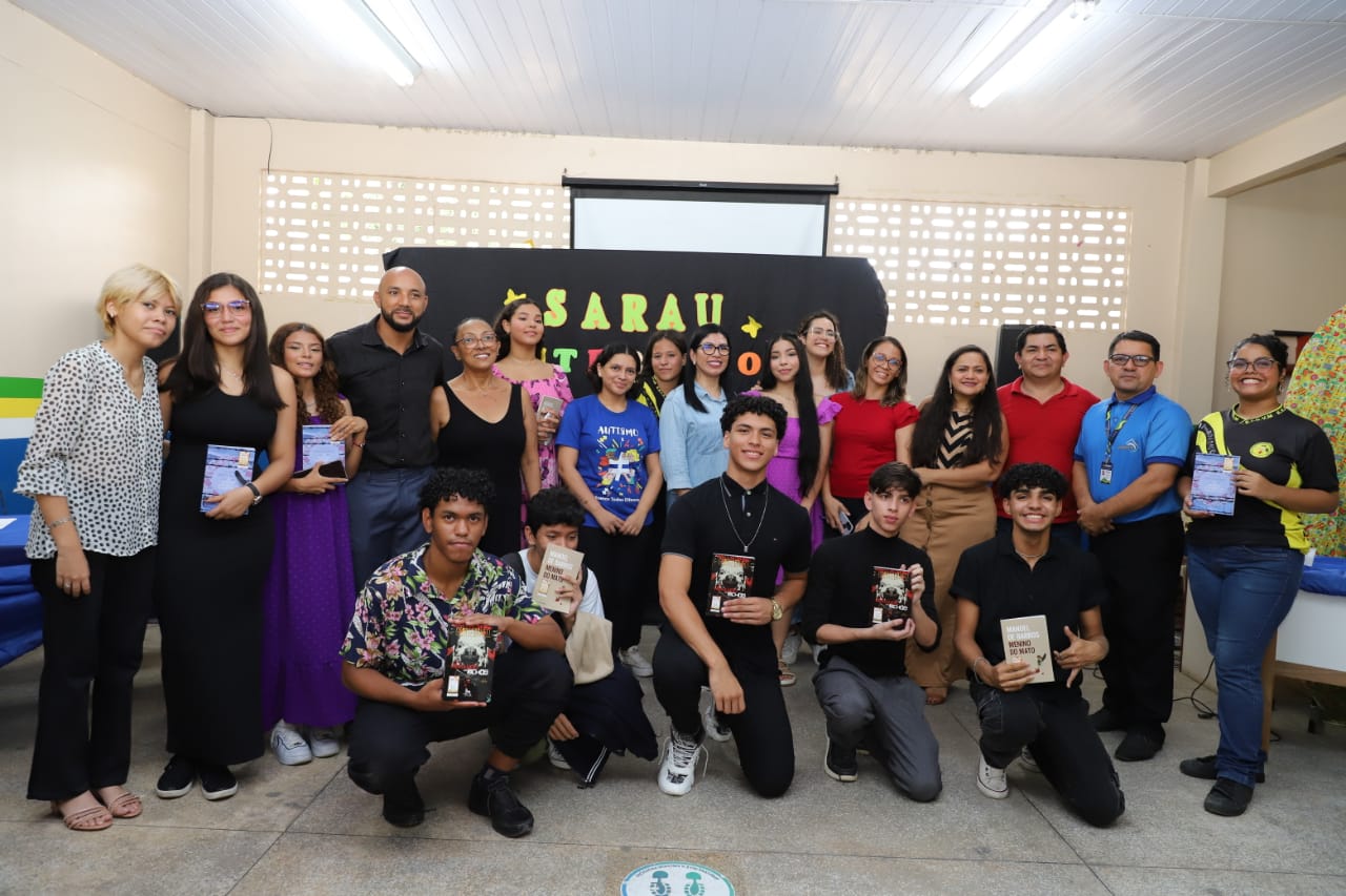 SARAU LITERÁRIO NA ESCOLA ESTADUAL INSPETORA DULCINÉIA VARELA MOURA ...